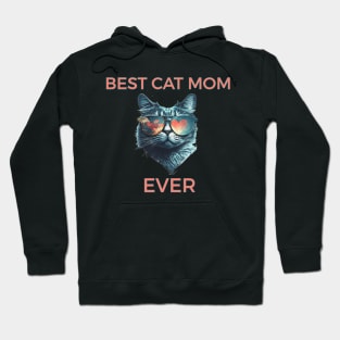 Cool Cat Sunglasses-wearing Kitties for the Feline-Obsessed Hoodie